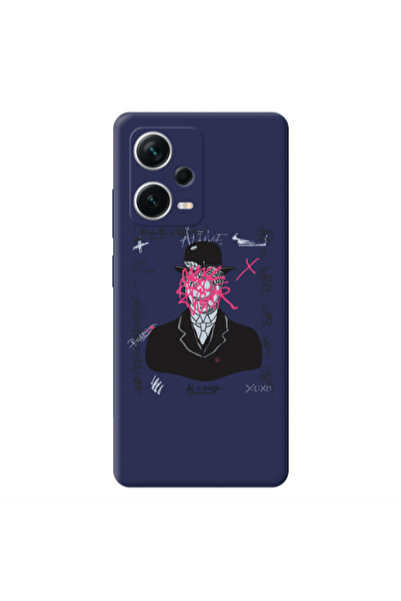 Other Xiaomi Poco X5 Awes Dark blue Colored Silicone TPU Θήκη
