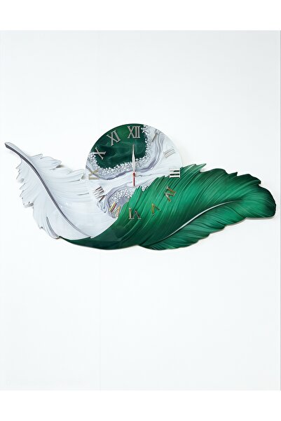 Atelierul Katerinei Ceas de perete de lux verde
