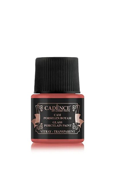 Cadence Vitray Cam Boyası 04 Ateş Kırmızı 45ML
