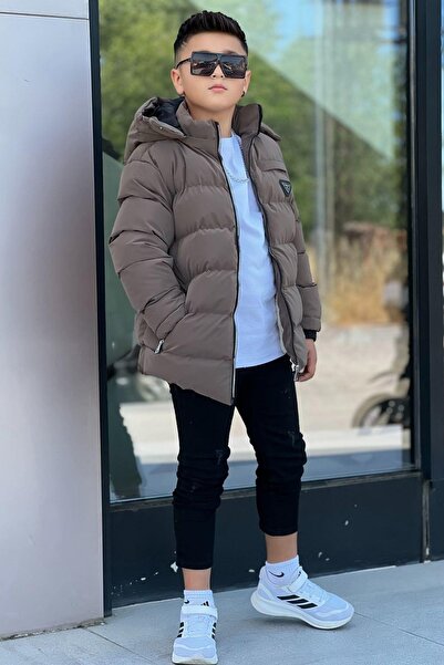 Pina Kids Boy's Detachable Hooded Suitici Nova Winter Coat Km4012