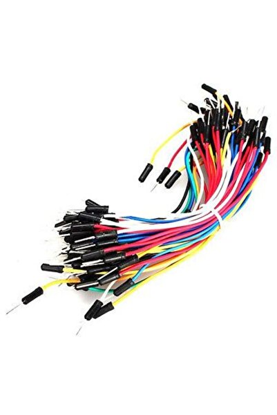 Generic 1A5 65Pcs Male to Male Jumper Cable Wires Solderless Flexible Breadboard