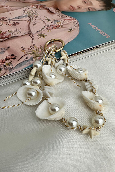 Modex Shell and Pearl Detailed Bag and Phone Accessory