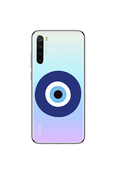 Other Xiaomi Redmi Note 8 Evil eye bead Transparent Silicone TPU Θήκη