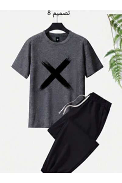 ZEMLİYA Sara Unisex Oversize Shorts Set Short Sleeve T-Shirt Comfortable Fit ...