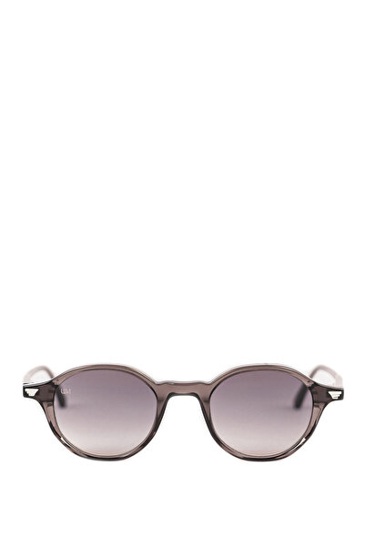 UNIQUE DESIGN MILANO Hook Gray Acetate Unisex Sunglasses
