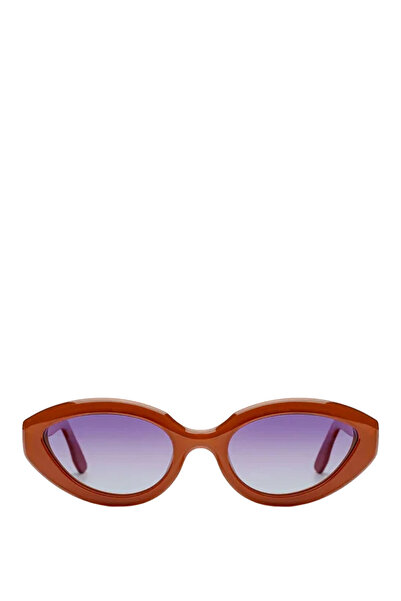 Komono Peggy Amber Acetate Unisex Sunglasses
