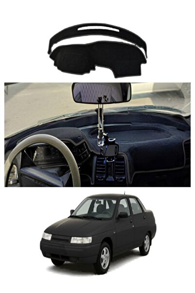 e-biz Lada 110 Vega (1995-2007) Uyumlu Torpido Koruma Örtüsü Oto Kılıfı Siyah