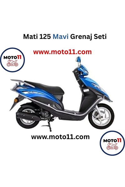 Kanuni Mati 125 Mavi Grenaj Seti | Moto11