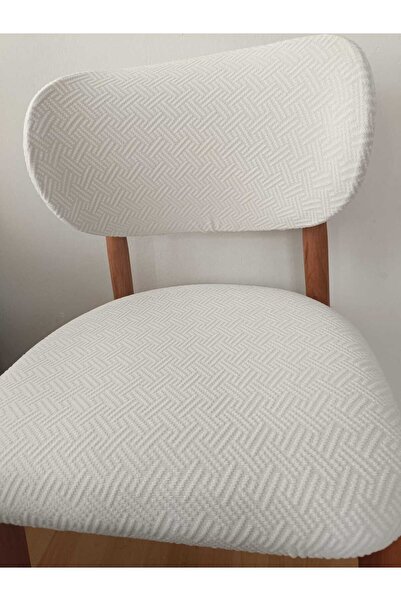 ARİFE HOME Elma Chair Cover Bohemian Chair Cover Flexible Fabric Elastic Mode...