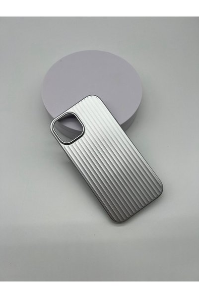 ELMALI STORE iPhone 15 Magsafe Supported Suitcase Patterned Striped Phone Cas...