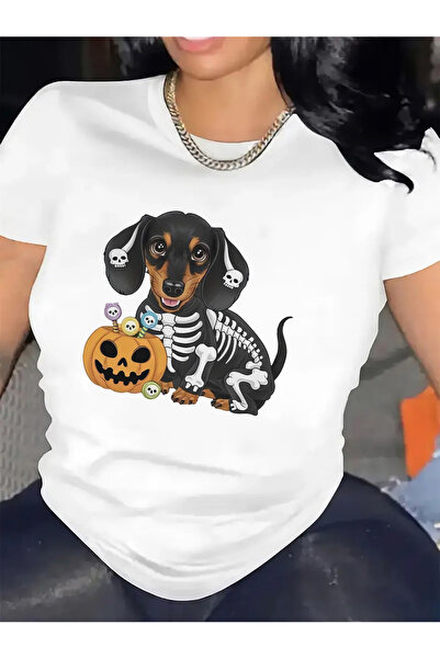 1001moda Lightweight T-Shirt with Short Sleeves Halloween Celebrations, Showc...