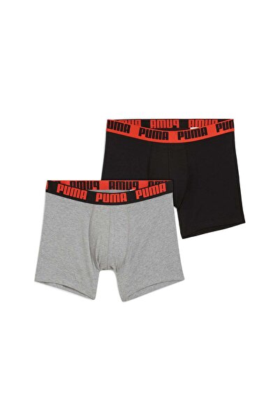 Puma Kısa Kesim Erkek Boxer (2'li Paket)
