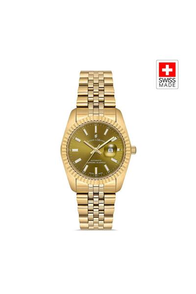 JACQUES DU MANOIR INSPIRATION JWL04120 (Sellita SW100, 25 Jewels Otomatik Mek...