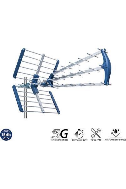 Edision Talos 26-00-0022 Κεραία τηλεόρασης εξωτερικού χώρου (Δεν απαιτεί τροφ...