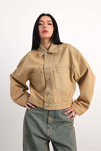 Vigoss Jeans Vi̇goss Acti̇on Women's Denim Jacket 46672-73588