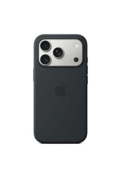 Apple Husă de silicon cu MagSafe pentru iPhone 17 Pro - Negru (MGFK4ZM/A)