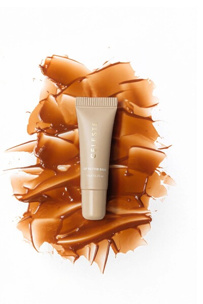 Lip Butter Balm-Lanolin İçerikli Dudak Bakımı-Doğal Işıltı-Toffelle-Kahverengi