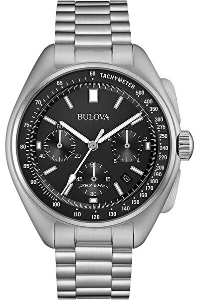 Bulova Men's Archive Series Chronograph Watch, Stainless Steel, Silver, Model...