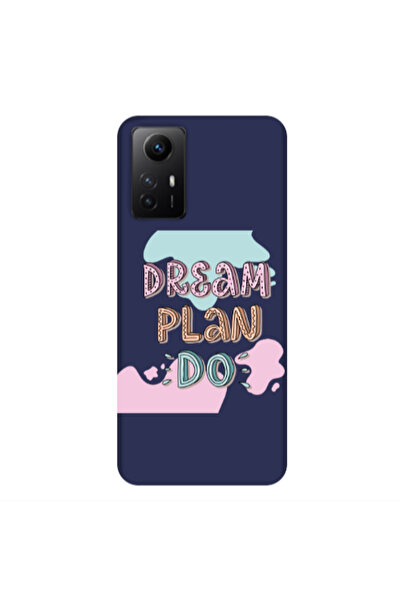 Other Xiaomi Redmi Note 12s Dream Plan Do Dark blue Colored Silicone TPU Θήκη