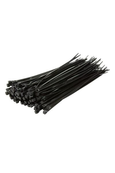 LogiLink Coliere de cablu, 100 bucăți, 200 x 2.5 mm, KAB0003B
