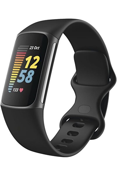 Fitbit جهاز تتبع النشاط Charge 5 مع اشتراك بريميوم لمدة 6 أشهر، وعمر بطارية ي...