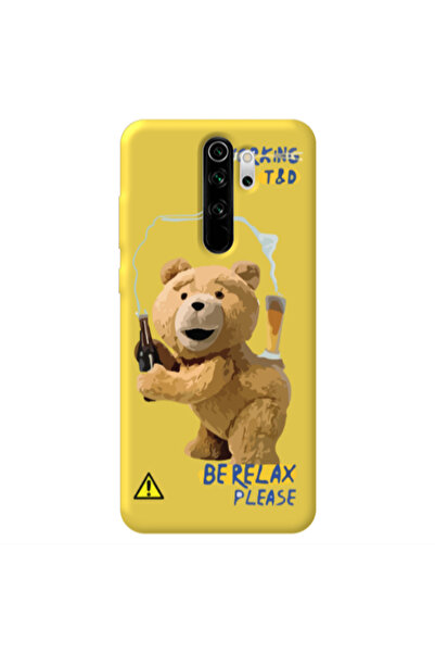 Other Xiaomi Redmi Note 8 Pro Be Relax Yellow Colored Silicone TPU Θήκη