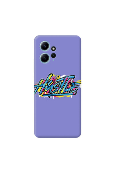 Other Xiaomi Redmi Note 12 4G Hustle Purple Colored Silicone TPU Θήκη