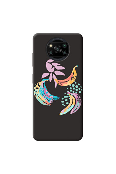 Other Xiaomi Poco X3 Pro Banana Black Colored Silicone TPU Θήκη