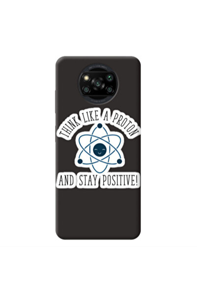 Other Xiaomi Poco X3 /X3 Pro Positive Black Colored Silicone TPU Θήκη