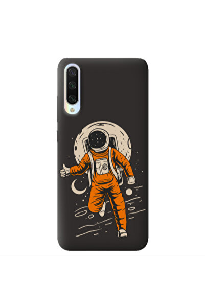 Other Xiaomi Mi 9 Lite Hitchhike Black Colored Silicone TPU Θήκη