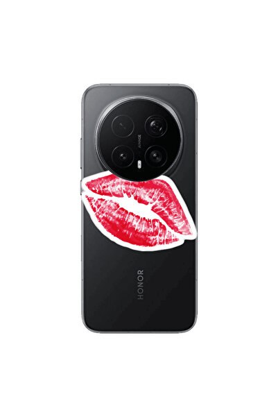 Other Honor Magic 8 Lite Pro Drooling Tongue Transparent Silicone TPU Θήκη