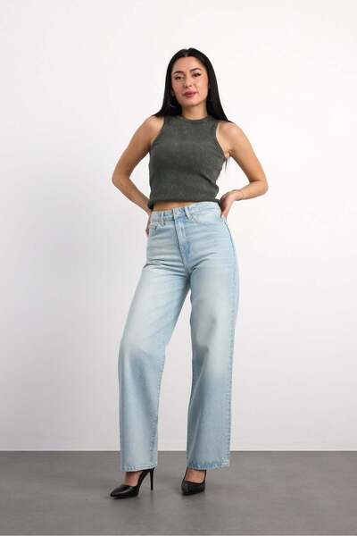 Vigoss Jeans بنطلون جينز نسائي من فيجوس 24294-73295