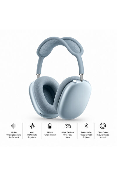 TARÇIN Air Pro Max Anc Gürültü Engelleyici Bluetooth Kulaklık IOS Android Tüm...