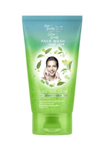 Fair & Lovely Face Wash Spotless Glow with Japanese Green Tea 150g