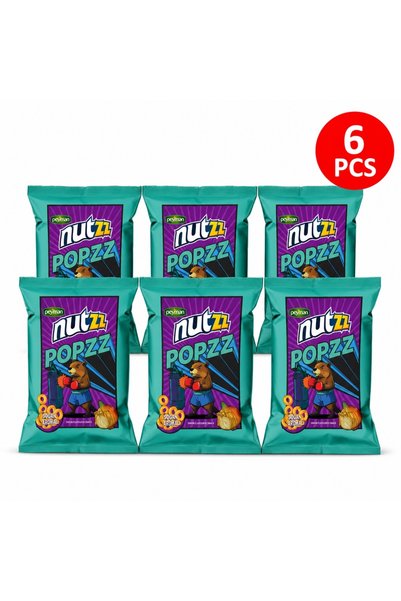 Peyman Nutzz Popzz with Onion Flavor Top Bottom Set 6 Pieces 90 Gr