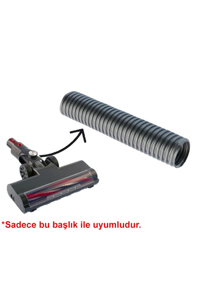 SEKAPARTS Onvo Uyumlu OVDSS01 Şarjlı Dikey Süpürge Emici Başlık Ara Hortumu