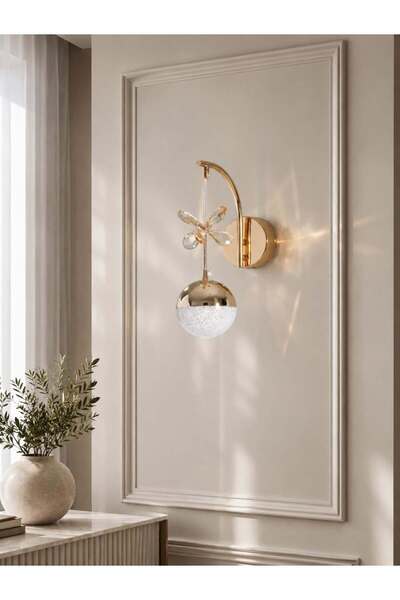 luminza tasarım Modern Led Wall Lamp 3 Colors Light Yellow Case