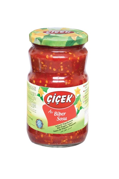 Çiçek Sos de Ardei Iute Turcesc Cicek 370 Gr