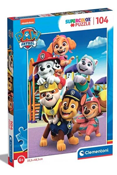 CLEMENTONI Παζλ 104 Σούπερ Έγχρωμο Paw Patrol (1210-27178)