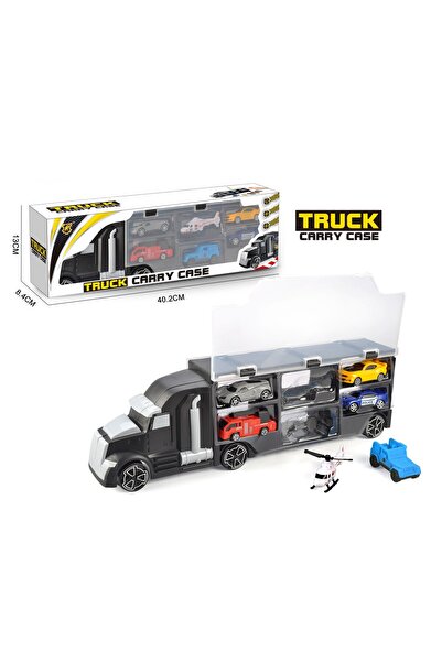 Blue Toys Αγωνιστικό Φορτηγό Οχήματος με Θήκη Μεταφοράς για Αυτοκινητάκια και...
