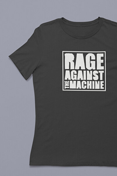 buzagi tasarım ürünleri Rage Against the Machine Unisex Black Regular T-Shirt