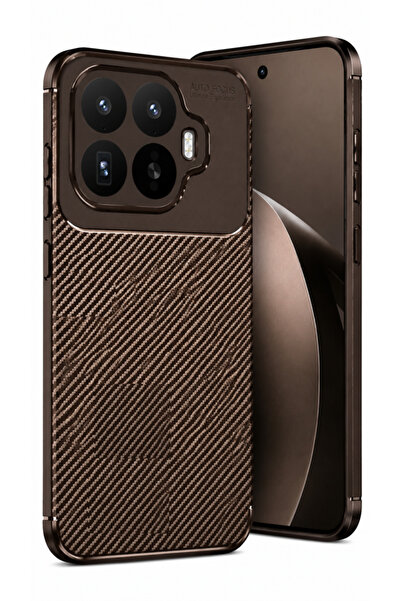 UnDePlus Xiaomi Mi 17T Kılıf Karbon Silikon Case