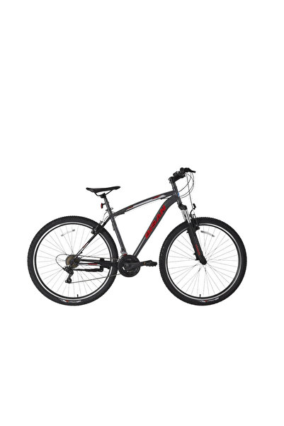 Bisan LEON ERKEK DAĞ BİSİKLETİ 48CM V 29 JANT 21 VİTES MAT GRİ TURUNCU