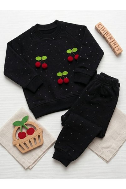 mhk burç bebe Baby Girl Stone Set (with Seasonal Cherry Accessories)