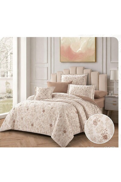Barigo Nafreen quilt 8 pieces soft wooded distinction without borders cotton ...