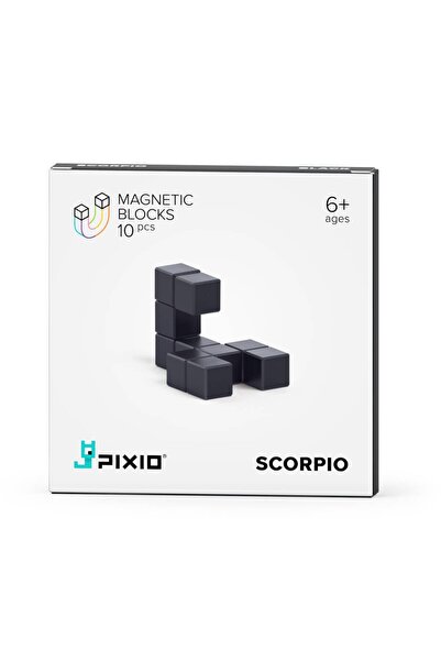 PIXIO Scorpion Negru 10 Blocuri de construcție |   Seria de culori
