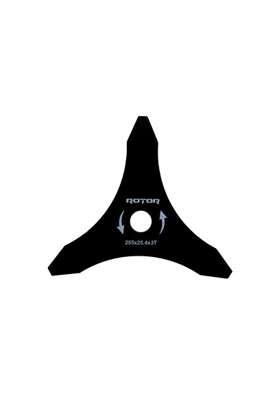Rotor 3T Motorlu Tırpan Bıçağı 255x25.4x1.6 mm