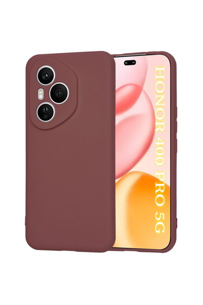 Techsuit Θήκη για Honor 400 Pro - SoftFlex - Δαμασκηνί Κόκκινο