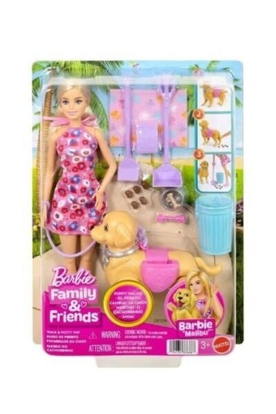 mattel Μπάρμπι Βόλτα με Κουτάβι (JJB46)