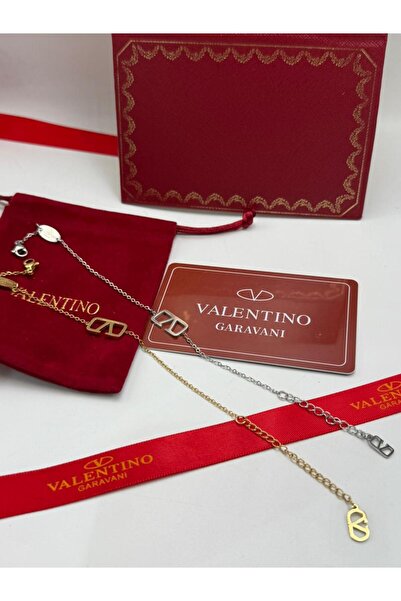 Generic Double V Logo Bracelet – Feminine Boldness with Italian Signature